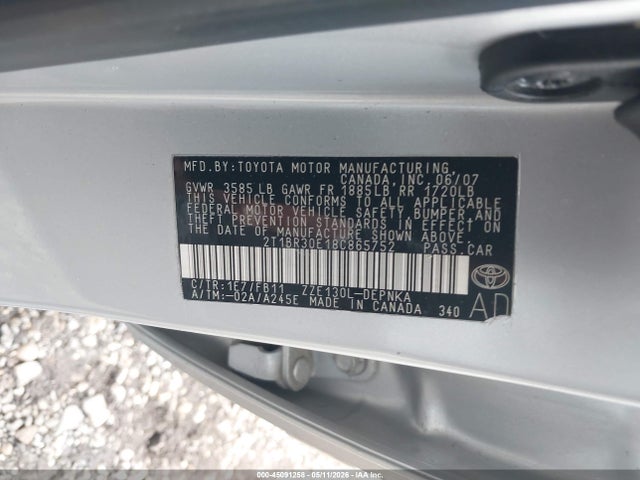 Toyota Corolla Le