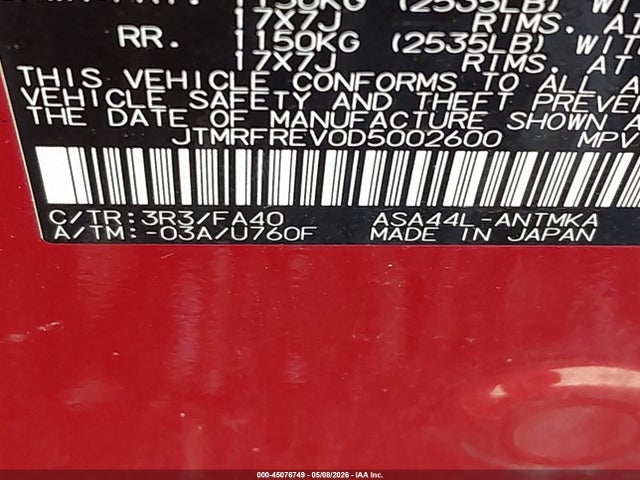 Toyota RAV4 Xle