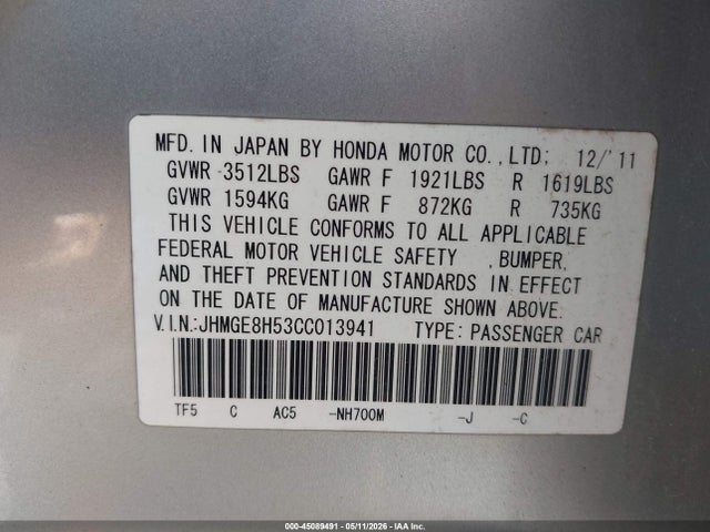Honda Fit Sport
