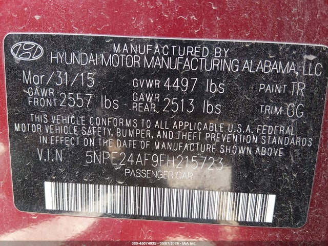 Hyundai SONATA Se