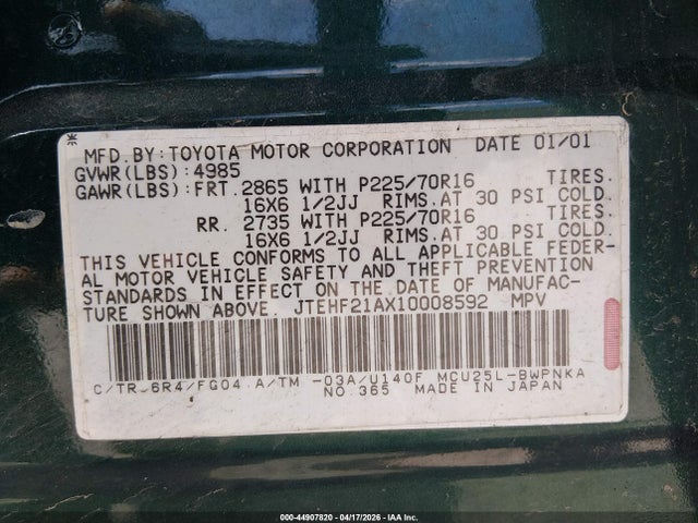 Toyota Highlander V6
