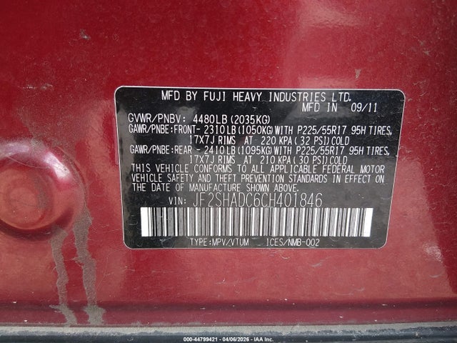 Subaru Forester 2.5x Premium