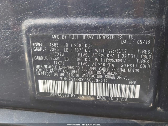 Subaru Outback 2.5i Premium