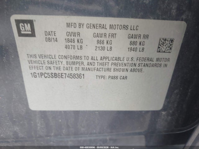 Chevrolet Cruze 1lt Auto