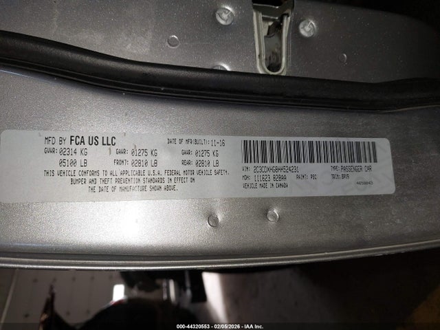 Dodge Charger Sxt Rwd