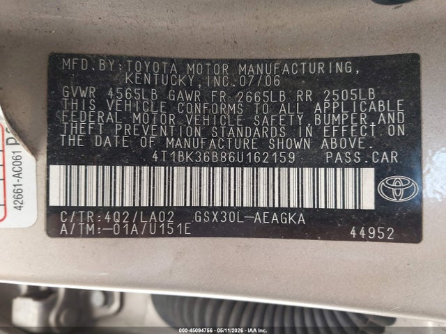Toyota Avalon Xls