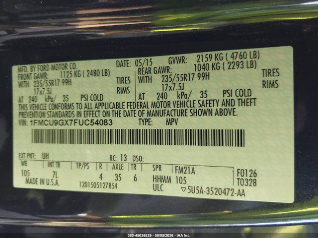 Ford Escape Se