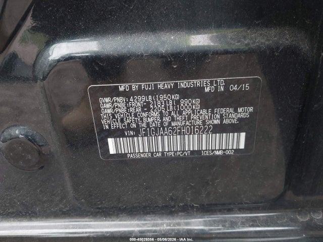 Subaru Impreza 2.0i