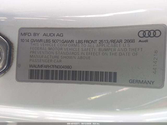 Audi A5 2.0t Premium