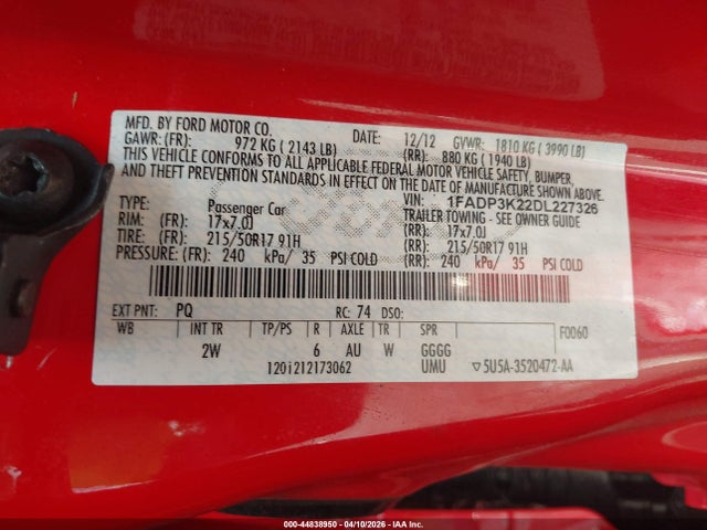 Ford Focus Se
