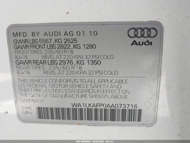 Audi Q5 3.2 Premium
