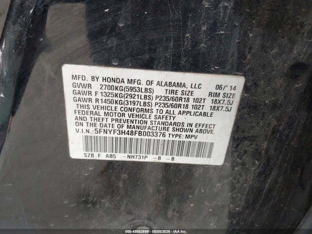 Honda Pilot Ex