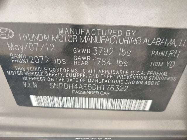 Hyundai ELANTRA Gls