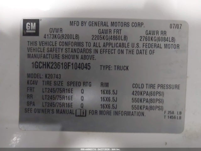 Chevrolet Silverado 2500 Lt1