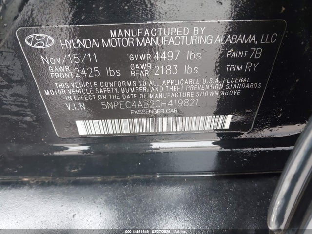 Hyundai SONATA Se 2.0t