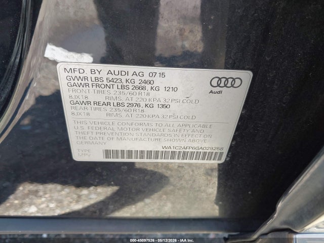 Audi Q5 2.0t Premium