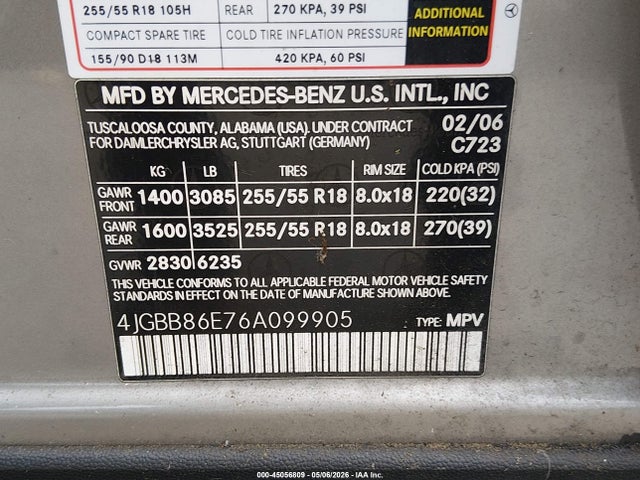Mercedes-Benz M-Class 4matic
