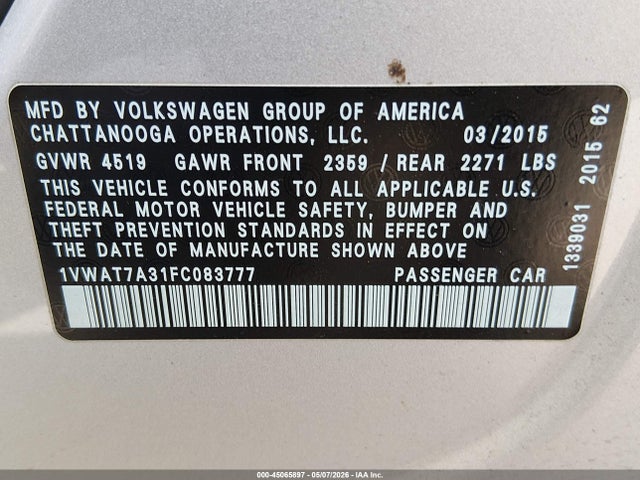 Volkswagen Passat 1.8t Limited Edition