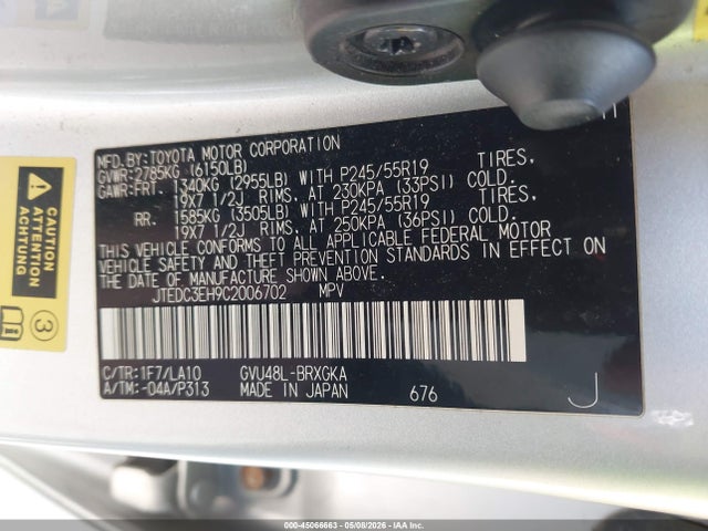 Toyota Highlander Limited V6