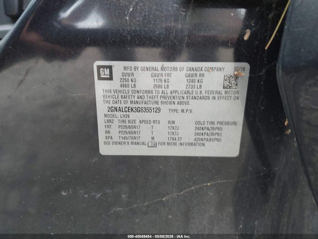 Chevrolet Equinox Lt
