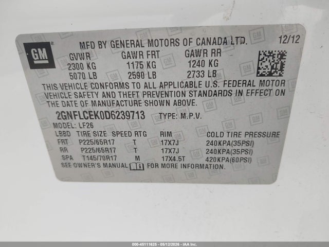 Chevrolet Equinox Ls