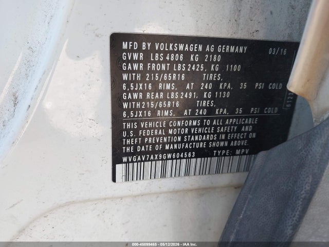 Volkswagen Tiguan S