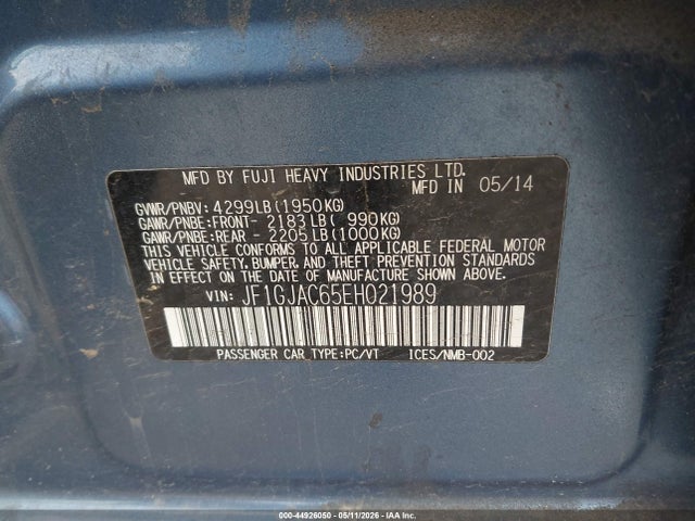 Subaru Impreza 2.0i Premium