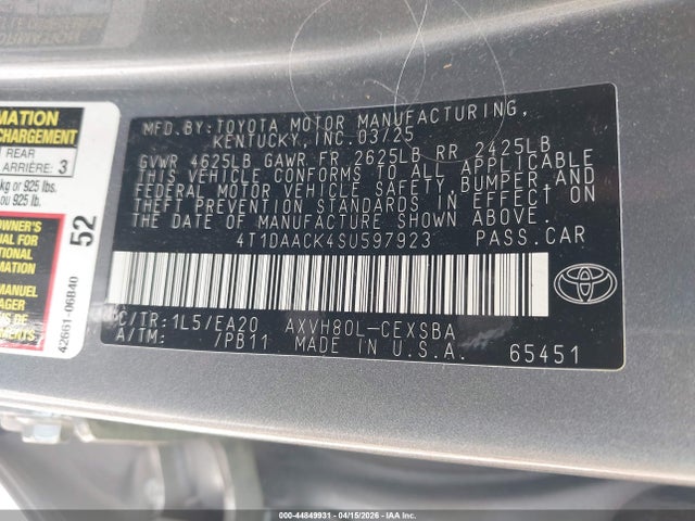 Toyota Camry Se