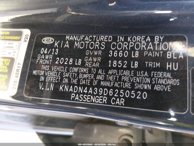 Kia Rio Sx