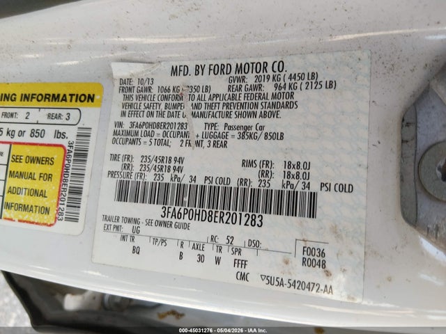 Ford Fusion Se