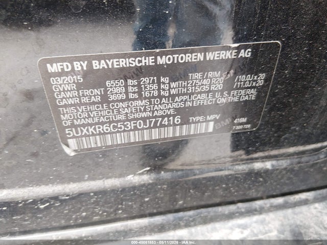 BMW X Series Xdrive50i
