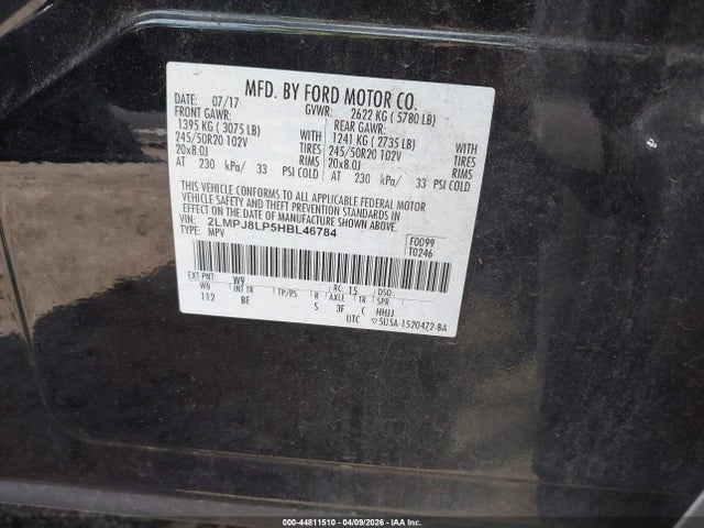 Lincoln MKX Reserve