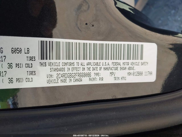 Dodge Grand Caravan American Value Pkg