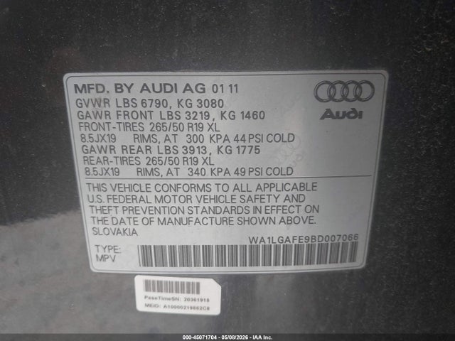 Audi Q7 3.0t Premium