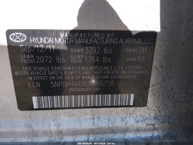 Hyundai ELANTRA Gls