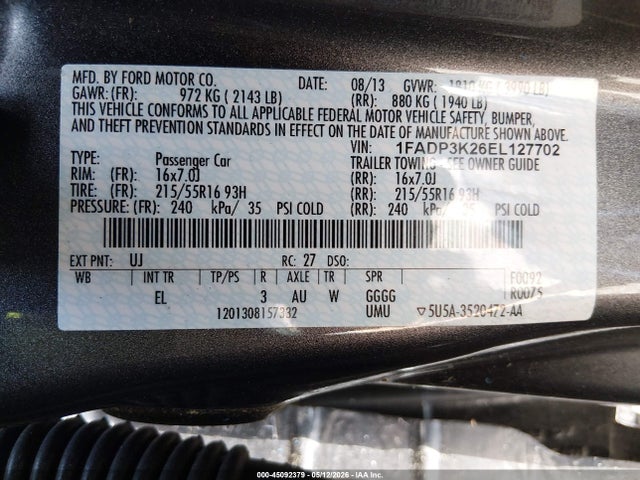 Ford Focus Se