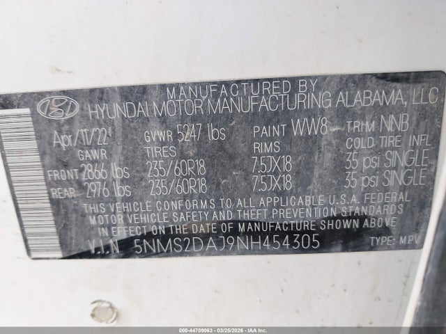 Hyundai SANTA FE Sel