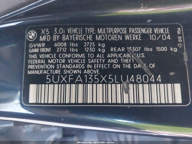 BMW X Series 3.0i