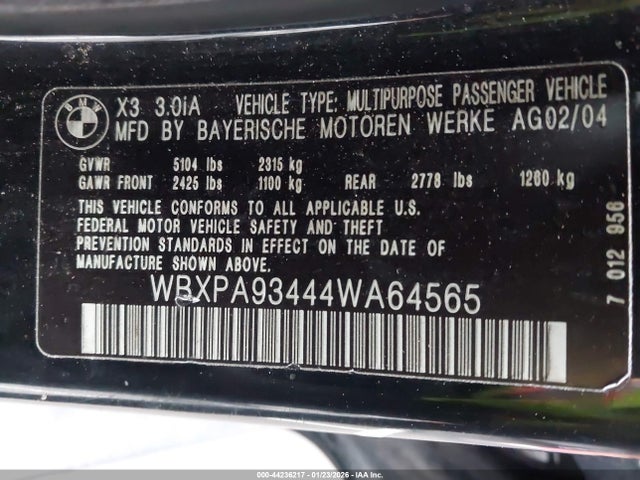 BMW X Series 3.0i