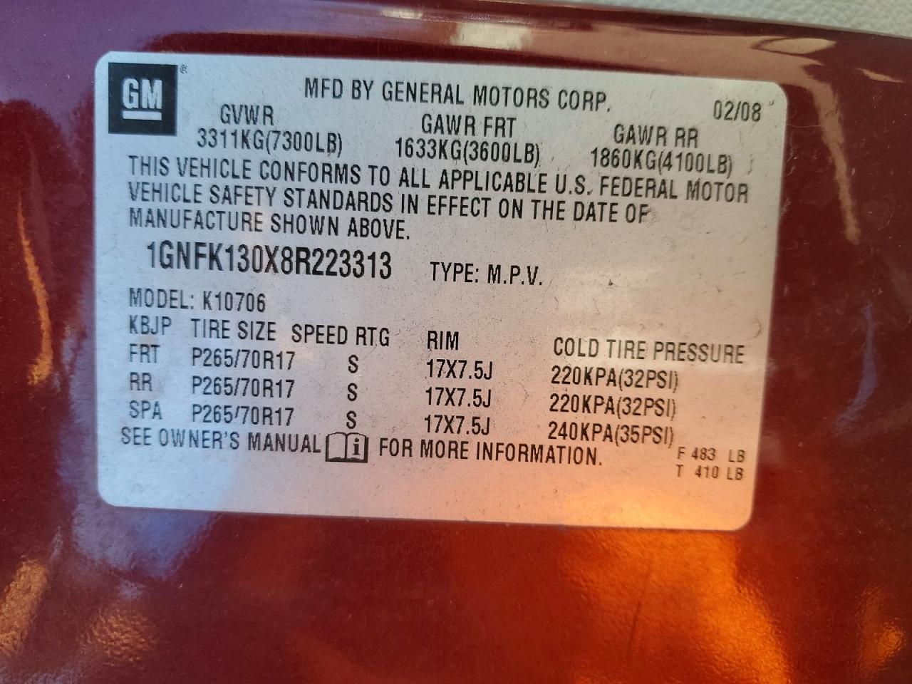 Chevrolet Tahoe K1500