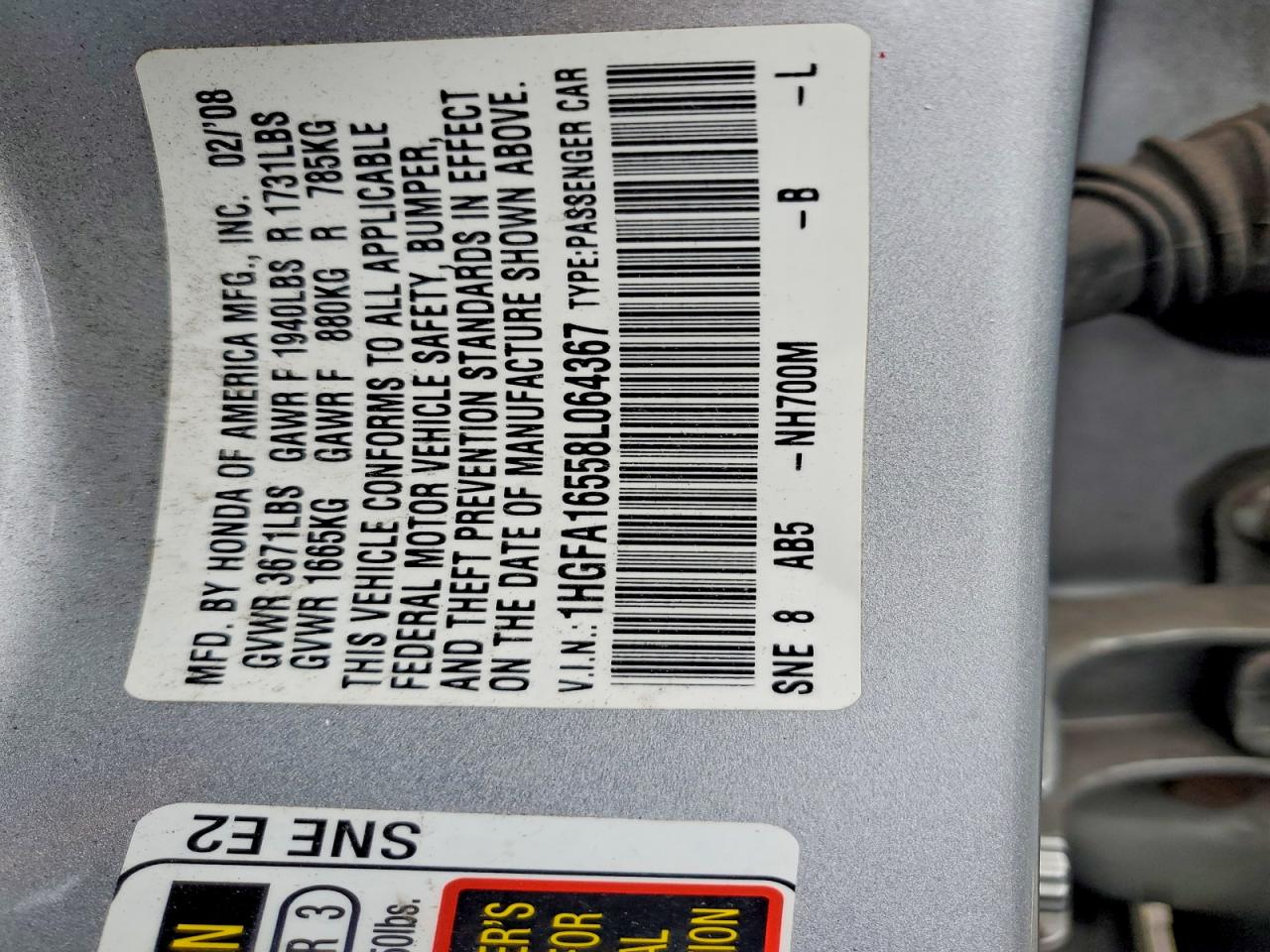 Honda Civic Lx