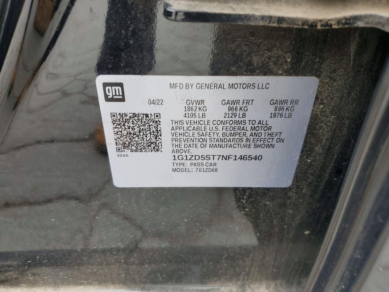 Chevrolet Malibu Lt