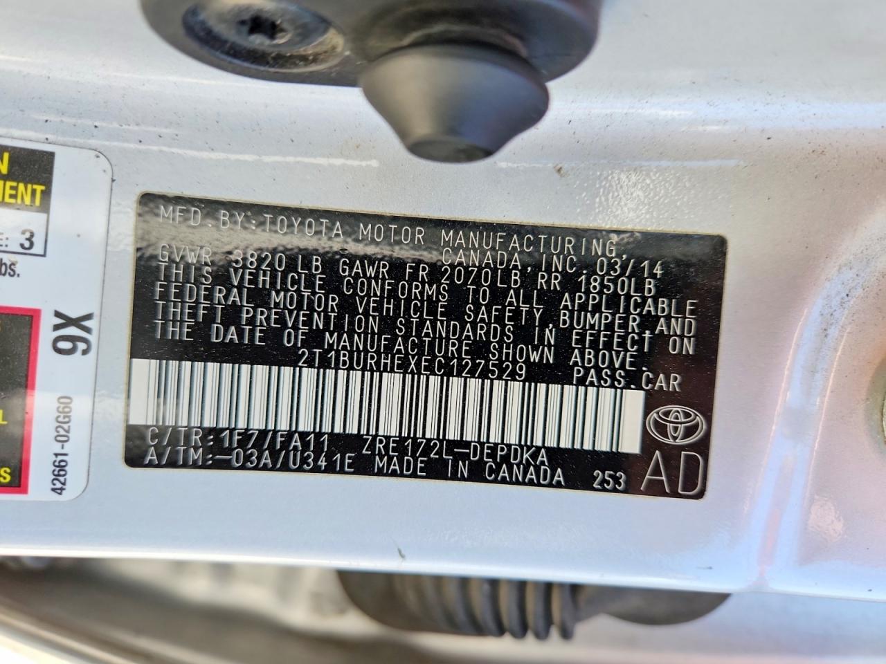Toyota Corolla L