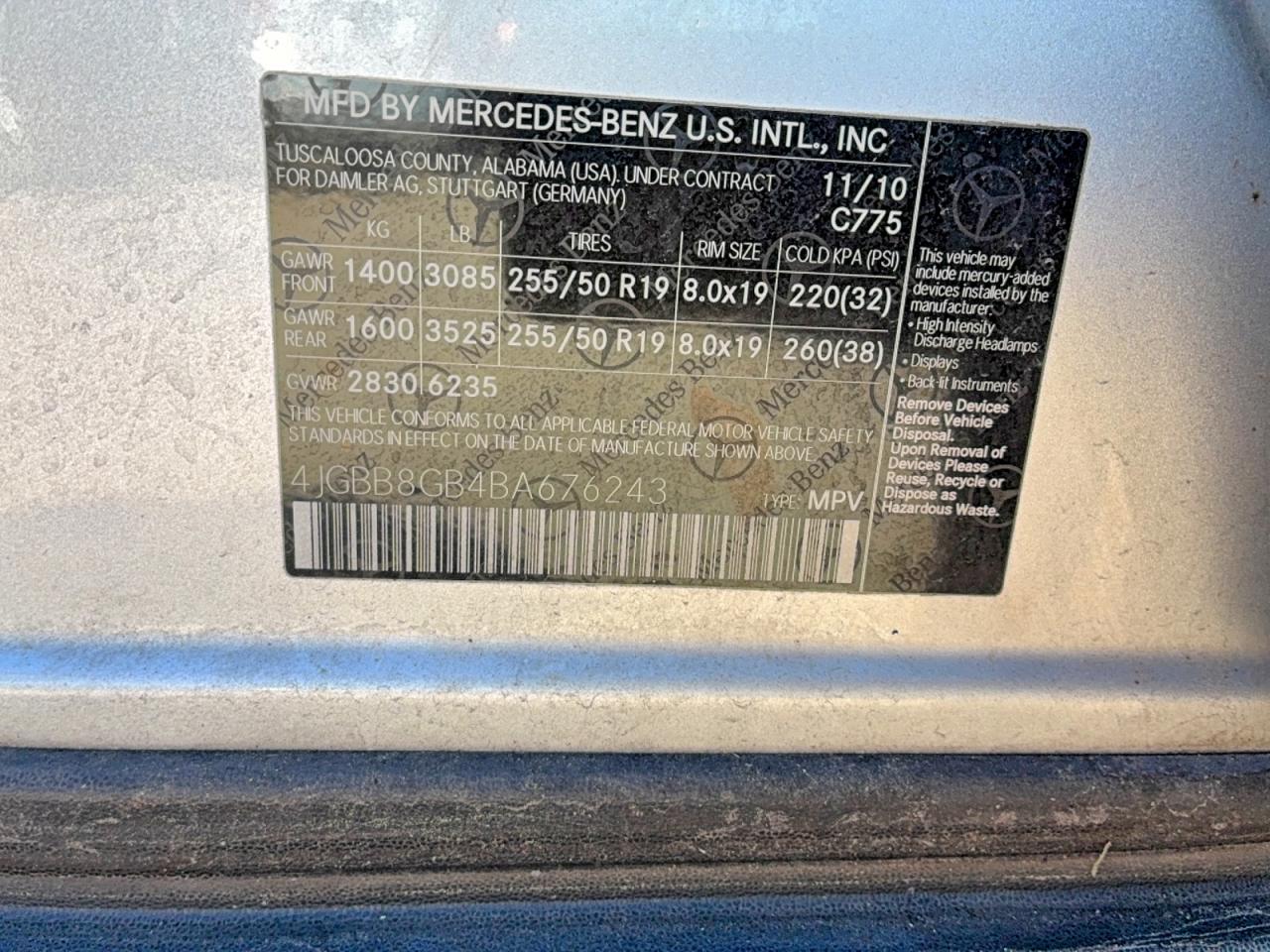 Mercedes-Benz M-Class 350 4matic