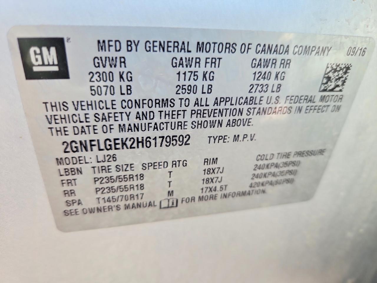 Chevrolet Equinox Premier