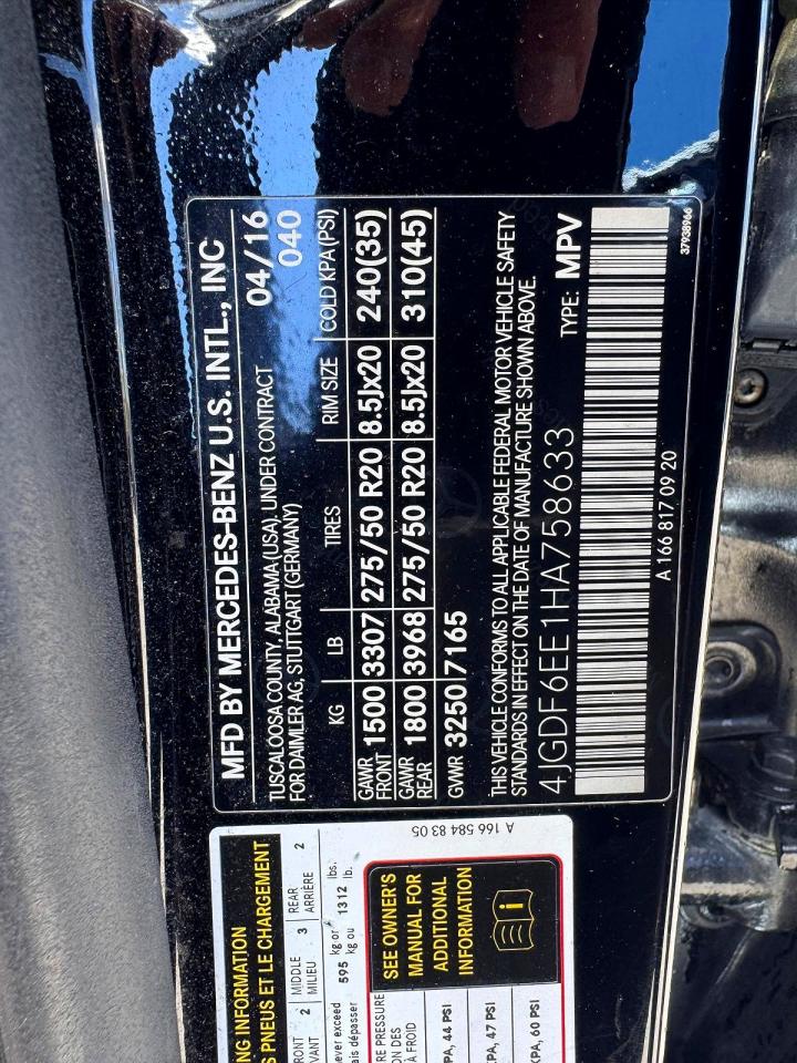 Mercedes-Benz Gls-class 450 4matic