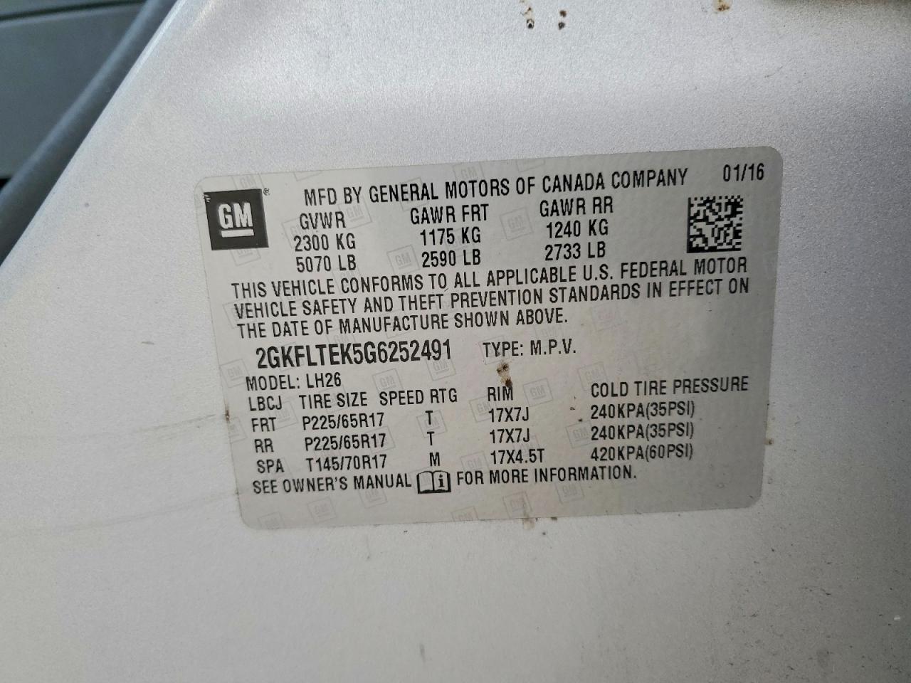 GMC Terrain Sle