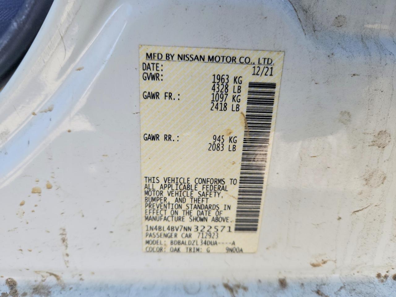 Nissan Altima 2.5 S