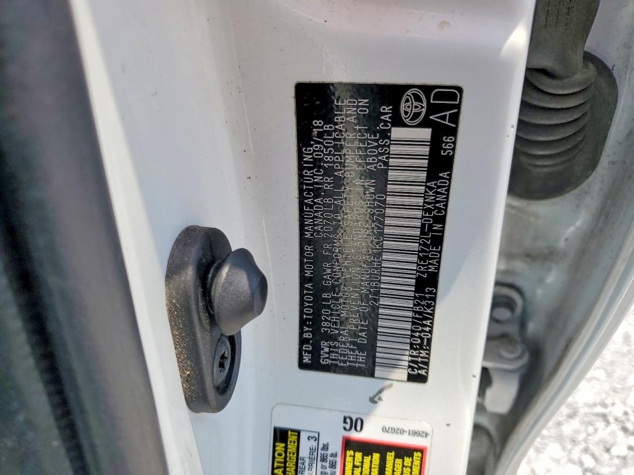 Toyota Corolla Le