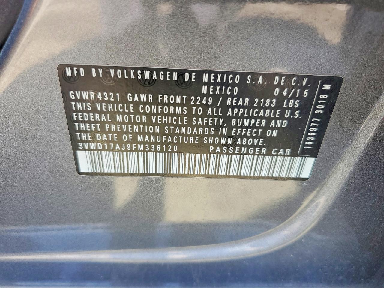 Volkswagen Jetta Se